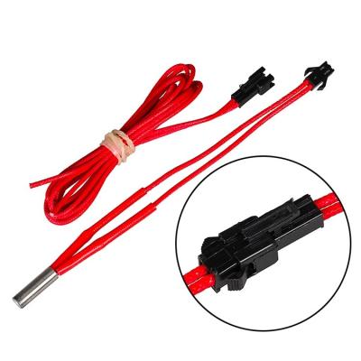 China 3d Printer GIULY 12V/24V 40W Heater Cartridge with Plug Connector 2 Meters for 3D Printer Parts for sale