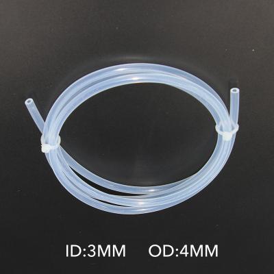 China GIULY 3D Printer PTFE Tube 3*4mm Transparent Clear Tube 3*4mm Hotend RepRap Rostock Bowden J Head Extruder for sale