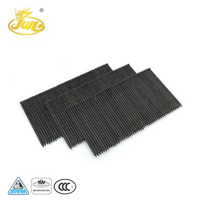 China Electroplated Wire JWL OEM Industry 14GA FST Series Black Silver Galvanized Brad Nails for sale