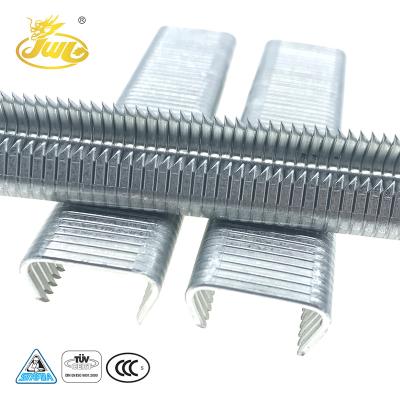 China Good Quality OEM Galvanized Wire Clip D Wire Mattress Galvanized Staples for sale