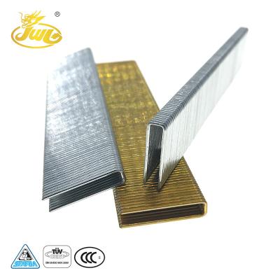 China Flat Surface Grade 90 Series Nails 10-40MM Sofa Staples Furniture Staple Brad for sale