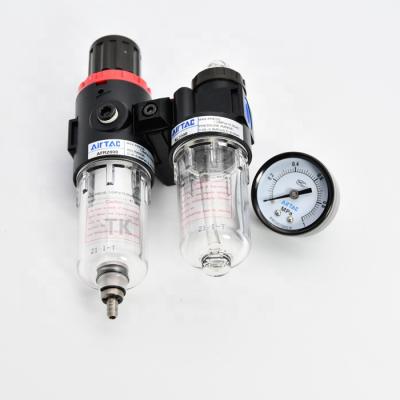 China Machinery Repair Shop AirTAC CAF Series Pneumatic Air Filter Regulator Lubricator FR.L Combination Prep Unit for sale