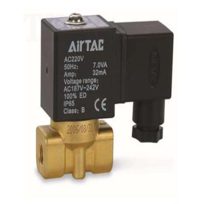 China Machinery Repair Shops 2/2 Way 2KW Series Internally Piloted And Normally Open AirTAC Fluid Control Valve for sale