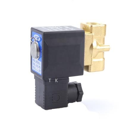 China Machinery Repair Shop AirTAC 2W Series Fluid Control Valve 2/2 Brass Way Direct Acting and Normally Closed for sale