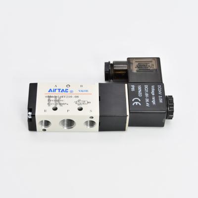 China Wholesale Original Machinery Repair Shop AirTAC Series 4V300 4V31008A Pneumatic Solenoid Valve for sale