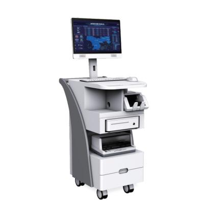 China Electric TFT Medical Mobile Workstation On Wheels Hospital for sale