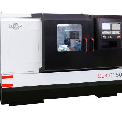 China Building Material Stores Flat Bed CNC Turn CLK6150P Economical Type - 2 AXIS for sale