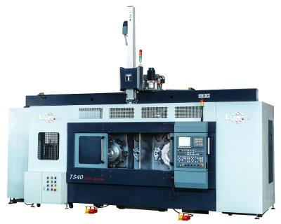 China Machinery Repair Shops Parallel Twin Axis CNC Lathe TS40 for sale