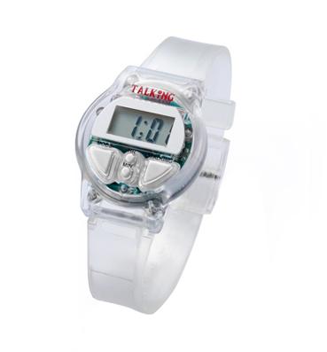 China Alarm Digital German speaking watch with time and alarm for visually impaired and blind people for sale