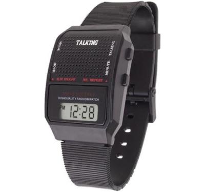 China Alarm Digital German speaking watch with time and alarm for visually impaired and blind people for sale