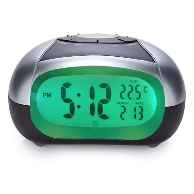 China Sizes Large Display Talking Alarm Clock For - Large Numbers Desk Clock - Visually Impaired Day Clock For Seniors for sale