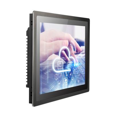 China Bestview 15inch industrial aluminum waterproof all in one touch barebone pc fanless industrial touch screen panel pc for sale