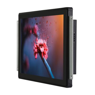 China Industrial High Brightness 8 Inch 1024x600 Open Frame Kiosk LCD Monitor Capacitive Touch Screen Monitor for sale