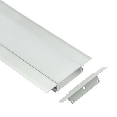 China Decorations 50mm Recessed Aluminum Led Profile Linear Lighting Wall Ceiling Recessed Led Light for sale