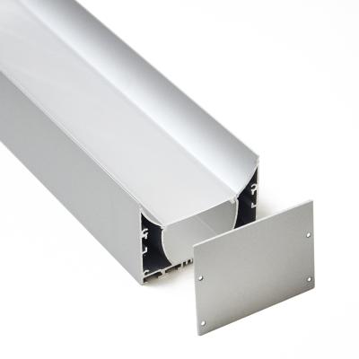 China Modern Linear LED Light Bar Fixture Aluminum Led Radiator Aluminum Profile For Led Sign for sale