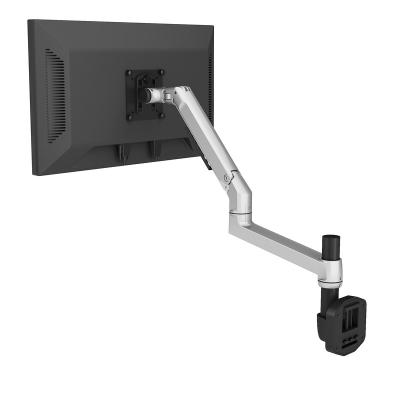 China Easy Installation Adjustable Tilt & Swivel Single Monitor Arm Stand Desk Mount for sale