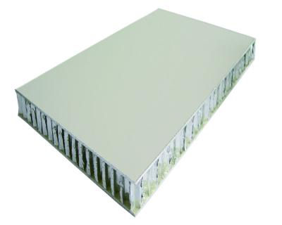 China Modern External Aluminum Wall Cladding 10mm Honeycomb Core Sandwich Panel for sale