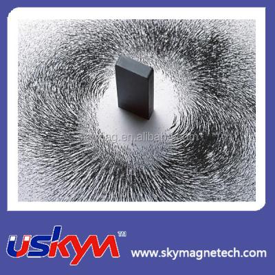 China Powerful Industrial Magnet Barium Ferrite Hard Sintered Magnet for sale