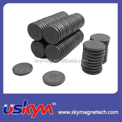 China Hot Sale D25*4 D18*5 Industrial Chinese Ferrite Magnet Manufacturer Cheap Ferrite Magnets With Best Price for sale