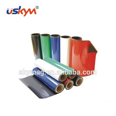 China Industrial Magnet Colourful rubber magnet flexible magnet magnetic sheet magnetic strip for sale