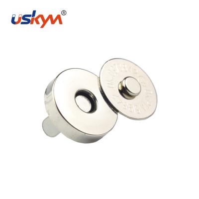 China Magnetic Metal Button Buckle With Strong Magnet For Bag Accessory And Shoes for sale