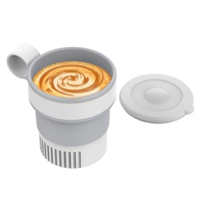 China Newest Sustainable Rechargeable Automatic Self Stirring Folding Blending Mugs Coffee Mugs for sale