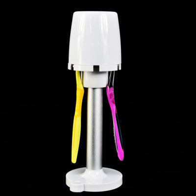 China New Sustainable Hygiene Holder Toothbrush Holder Toothbrush Sanitizer For Bathroom Vanity for sale