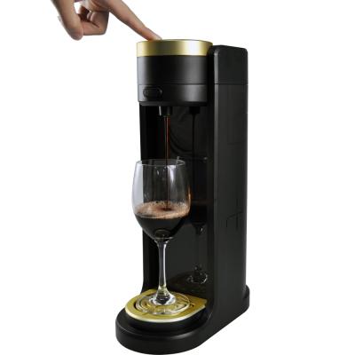 China Electrical & Automatic One Touch Portable Electric Wine Aerator Pourer with Cooler Gift Cup / Smell Your Wine for sale