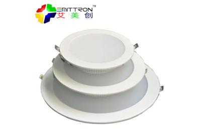 China Warm White 3000K 12W LED Recessed Downlights SMD 2835 75 RA , Linear Constant Current IC for sale