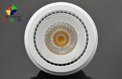 China Room 12W 45° LED Spot Light Bulbs COB AR111 Slivery Anodized , GU53 Spot LED Light for sale