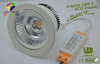 China 35 Watt COB LED Downlight Warm White 3000k , 5.5inch Recessed Ceiling Museum LED Spot Downlight for sale