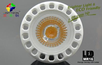 China Plastic 5W 24 MR16 LED Spotlight 60 Degree COB LED Spotlight for sale