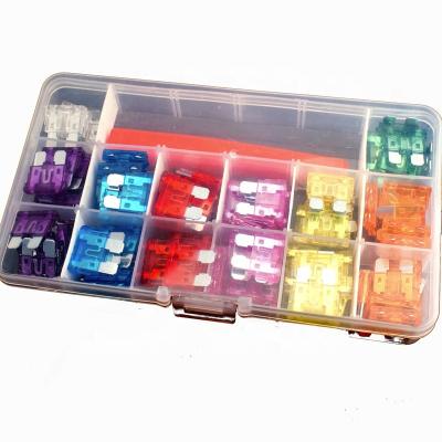 China Automotive High Quality One Set Automotive Fuse Matching Automobile Plug In Fuse Car Fuse In Box for sale