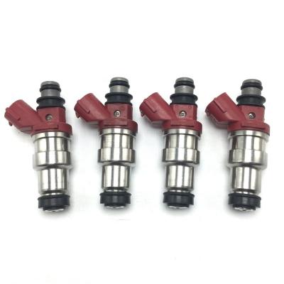 China 1 Year Warranty Fuel Injector Nozzles 2325074130 2320974130 23209-74130 For Gasoline 4SFE 1.8 OEM Size for sale