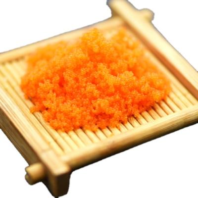 China Hot Selling Nutrition Flying Fish Tobikko Roe Healthy Seasoned Tobiko For JELLY for sale