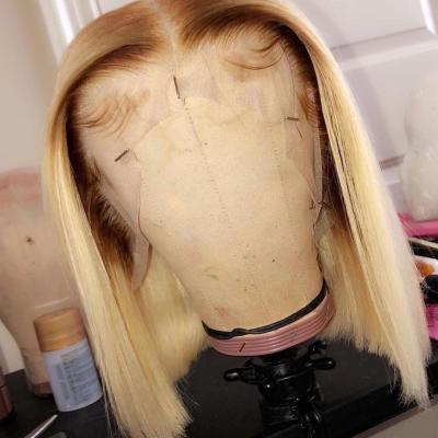 China Straight Human Hair XBL 613 Full Lace Wigs 100 Lead Virgin Hair Wig With Closure HD Lace Wigs Colors Can Be Dyed for sale