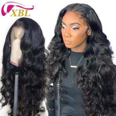 China Wholesale Virgin Distributor Silky Straight Wave XBL Cuticle Aligned Brazilian Natural Straight Hair Band Swiss 360 Lace Wigs For Black Women for sale