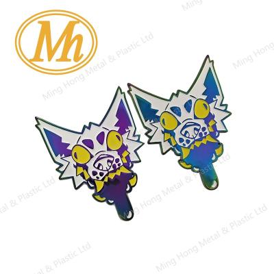 China Europe Manufacturer Low MOQ Customized Design Square Metal Pin Soft Enamel Pin Badge for sale