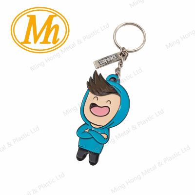 China Wholesale Custom 2d Enamel 3d Factory Designer Europe Soft Zinc Alloy Metal Shape Key Chains Key Chains for sale