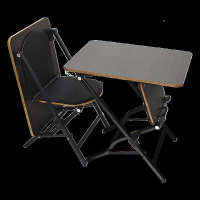 China Modern Swedish style Multi-use aluminum wooden folding chair for home for sale