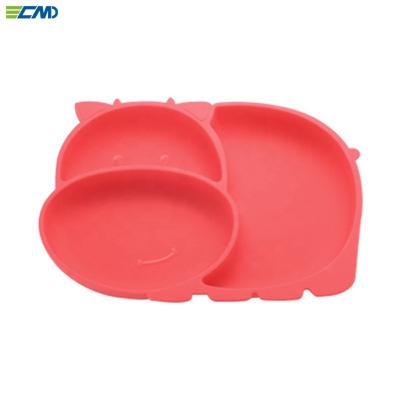 China Home Restaurant Hotel Silicone Suction Feeding Bowl For Baby Silicone Suction Dish For Kids for sale