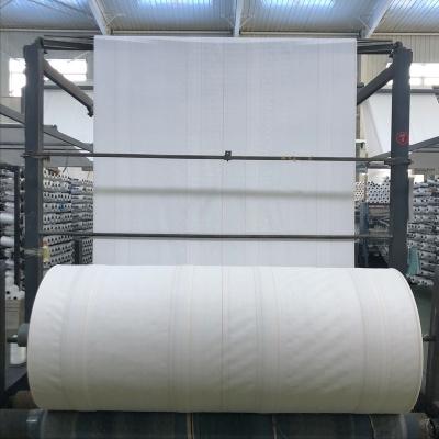 China Recyclable Factory PP Woven Fabric Bag Roll For Rice Grain Sand Cement Chemical Bag for sale