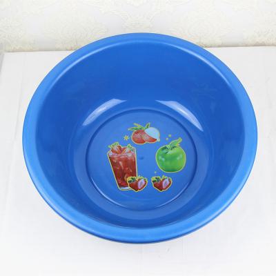 China Baby Wash Basin Household Laundry Basin Student Dormitory Basin Basin Foot Basin Thickened Viable Plastic Basin Large for sale