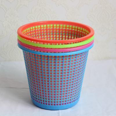 China Sustainable Wholesale Custom Plastic Production Home Kitchen Bathroom Trash Can for sale