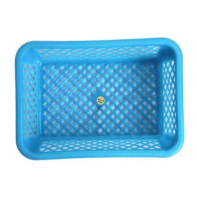 China Food Frying Basket Small Square Drain Basket Low Pressure Strainer Basket Low Pressure Strainer Basket Plastic Vegetable Fruit Vegetable Washing Square Washing Basket for sale