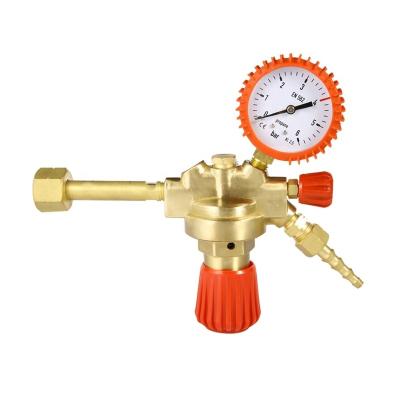 China Italian Welding Pressure Regulator Series / Welding LPG Propane Cutoff / Connection Inlet Cup W21.8-LH Brass and Steady for sale