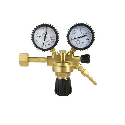 China Italian series of welding pressure regulator/welding nitrogen cut-off/brass and stable CGA580 cup inlet connection for sale