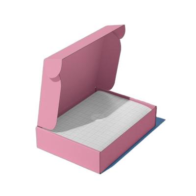 China High Quality Recycled Materials Mail Box High Quality Widely Used Gift Box Package Pink Set Cardboard Packaging Boxes for sale