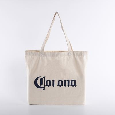 China 100% Various Good Quality Canvas Eco-Friendly Promotional Large Eco Friendly Cotton Tote Bag Custom for sale