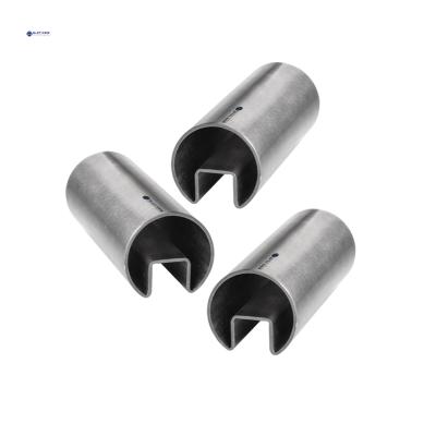 China A-body Forming 63.5mmx20x20 304 Grade ASTM 304 / 316 Stainless Steel Pipe / Stainless Steel Tube For Handrails for sale